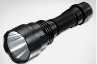 185mm সবুজ ক্রি নেতৃত্বাধীন flashlights উচ্চ হাল্কা, কঠোরতর কাচের লেন্স সঙ্গে সুপার ব্রাইট