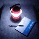 সৌর প্যানেল + + লিথিয়াম সেল ব্যাটারি LED ক্যাম্পিং ল্যান্টার্ন, 9leds 6lumen / নেতৃত্বে সঞ্চার Dimmable পোর্টেবল ল্যাম্প