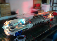 সাফ পিসি গম্বুজ TBD01922 সঙ্গে জরুরী যানবাহন Strobe হ্যালোজেন চক্রকার Lightbars