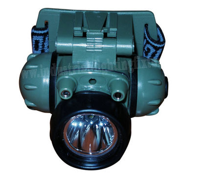 1 ওয়াট সঞ্চার নেতৃত্বাধীন headlamp আঘাতনিরোধী 14000MCD, আবহাওয়া নেতৃত্বাধীন Headtorch
