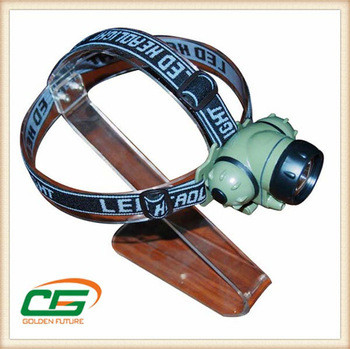 হান্টিং LED হেড টর্চ headlamp 3.6V, হোয়াইট LED টর্চলাইট দিয়ে 3-মোড মোড