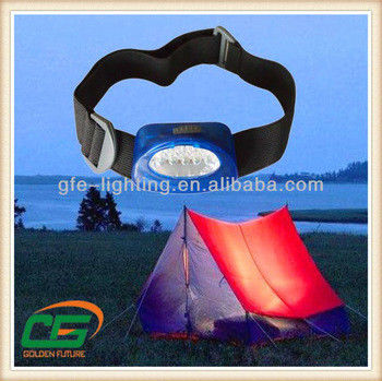 5 pcs হোয়াইট LED, 14000MCD শুষ্ক ব্যাটারি মিনি ক্যাম্পিং নেতৃত্বে headlamp