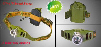 ক্রি 3 ওয়াট নেতৃত্বাধীন headlamp মেশিন মেরামত, পুলিশ নেতৃত্বাধীন headlamp জন্য