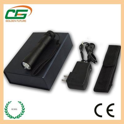 অ্যালুমিনিয়াম 3W ক্রি LED টর্চলাইটের 230Lu IP66, দীর্ঘ দূরত্ব টর্চলাইট