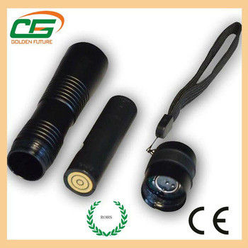 ক্যাম্পিং 3 ওয়াট ক্রি LED টর্চলাইটের নরম হাল্কা, ট্যাকটিকাল LED টর্চলাইট দিয়ে