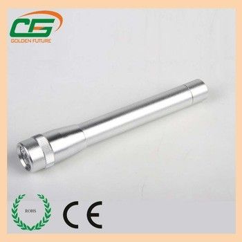 এএ 5 LED টর্চ টর্চলাইট 9000MCD নেতৃত্তাধীন অ্যালুমিনিয়াম টর্চলাইট 20 ঘন্টা সিই
