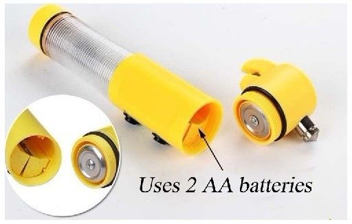 উচ্চ হাল্কা LED টর্চ টর্চলাইট 2 এএ, জরুরী LED টর্চলাইট