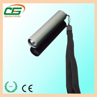 হোয়াইট নেতৃত্বে এএ 1.5V IP65 LED টর্চ টর্চলাইট অ্যালুমিনিয়াম নেতৃত্বাধীন মিনি