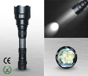 900 lumens উচ্চ ক্ষমতা সঞ্চার LED টর্চ পুলিশ টর্চলাইট