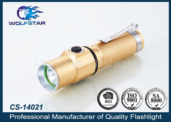 5watt মিনি অ্যালুমিনিয়াম নেতৃত্বাধীন সঞ্চার টর্চ কৌশলী নেতৃত্বে টর্চলাইট ক্যাম্পিং