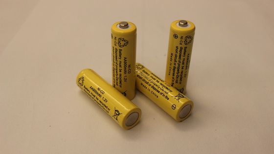 AA 1.2V 900mAh NiCD রিচার্জেবল ফ্ল্যাশলাইট ব্যাটারি রিচার্জেবল টর্চ ব্যাটারি