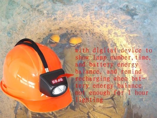 4500lux কর্ডলেস ক্রি প্রদর্শন scree, MSHA সঙ্গে মাইনিং হাল্কা LED