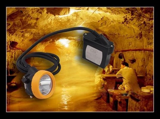 6.5Ah Liion ব্যাটারি superbright KL5LM নেতৃত্বে তন্ত্রীযুক্ত ক্যাপ ল্যাম্পস ATEX অনুমোদন